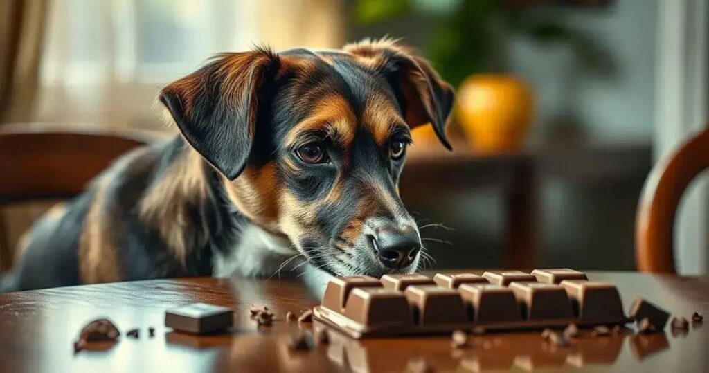 cachorro pode comer chocolate