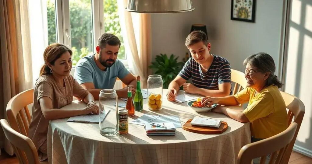 como economizar dinheiro em família