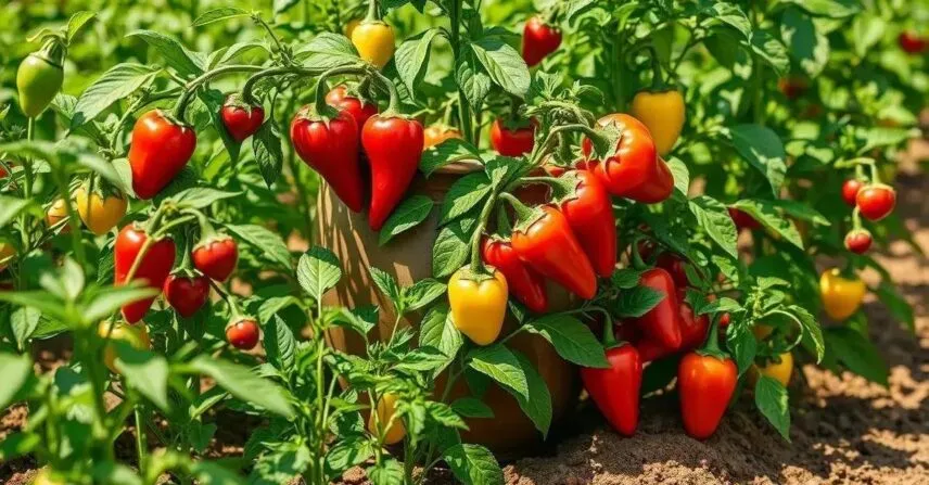 Como Plantar Pimentão em Vaso e Ter uma Colheita Abundante