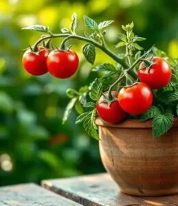Como Plantar Tomate Cereja em Vaso e Ter Sucesso Garantido