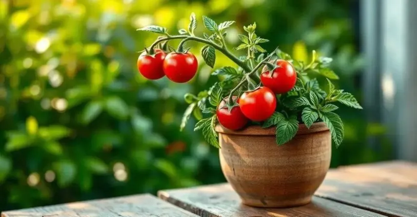 Como Plantar Tomate Cereja em Vaso e Ter Sucesso Garantido Como Plantar Tomate Cereja em Vaso e Ter Sucesso Garantido