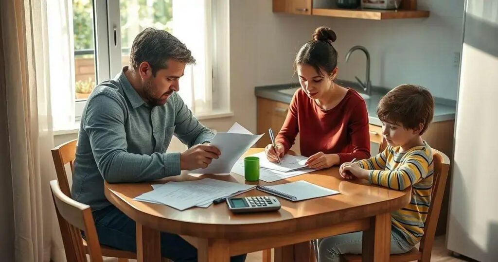 como sair das dívidas em família