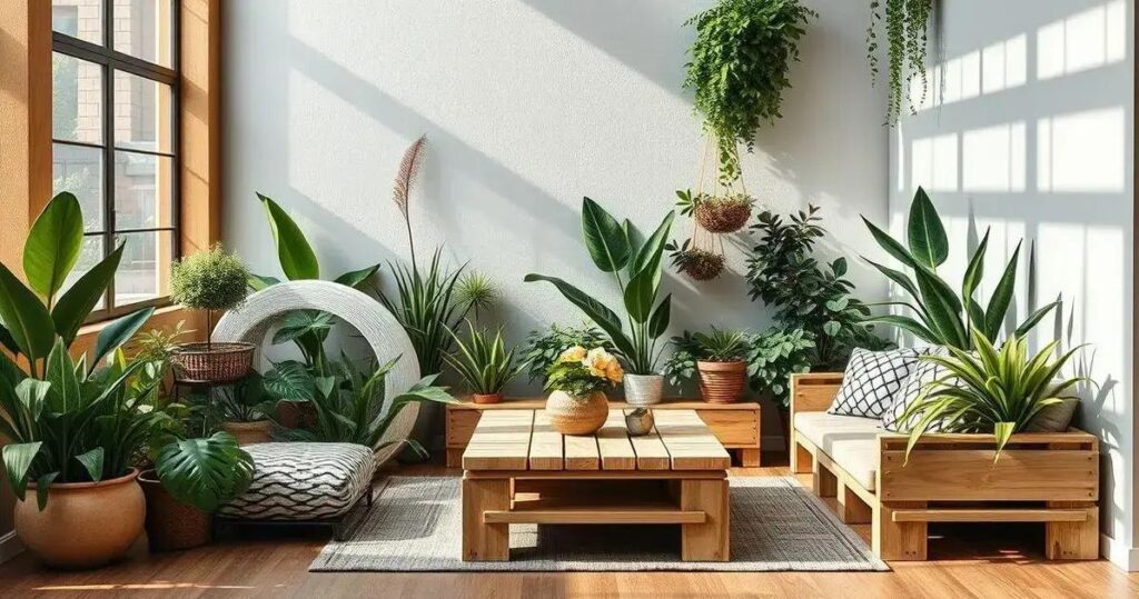decoração com paletes