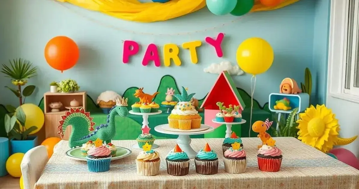 decoração de festa infantil