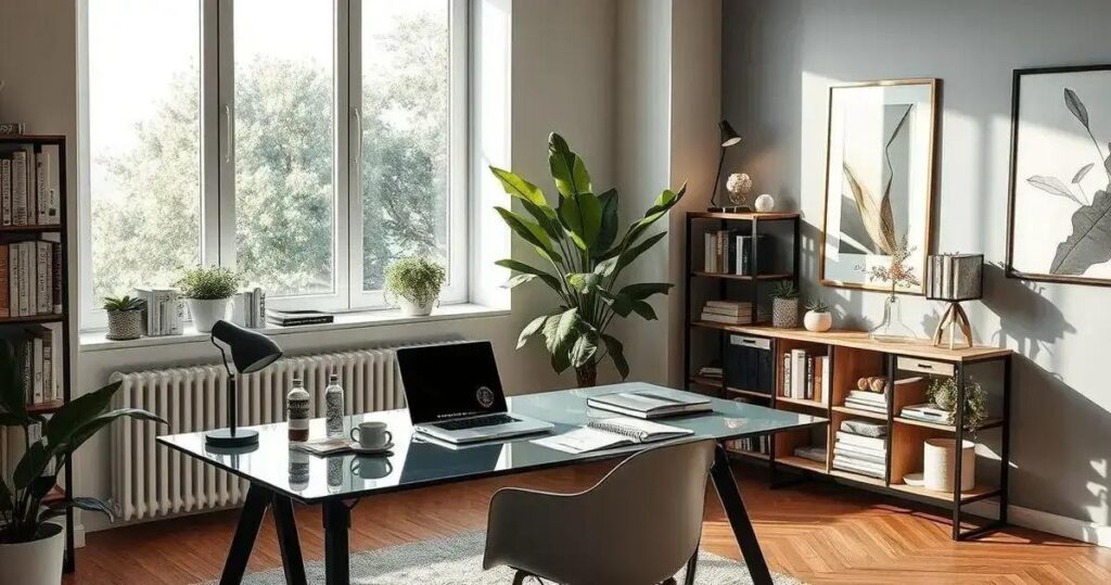 decoração de home office