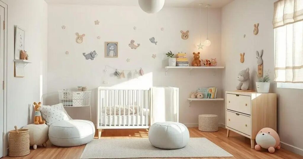 decoração de quarto de bebe