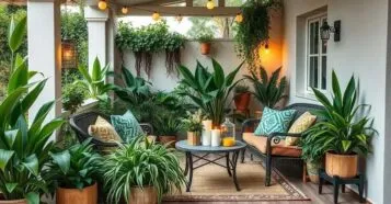 Decoração de Varanda Pequena Como Criar um Oásis em Casa