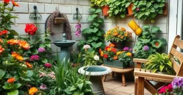 Ideias Geniais para Montar um Jardim Pequeno e Charmoso