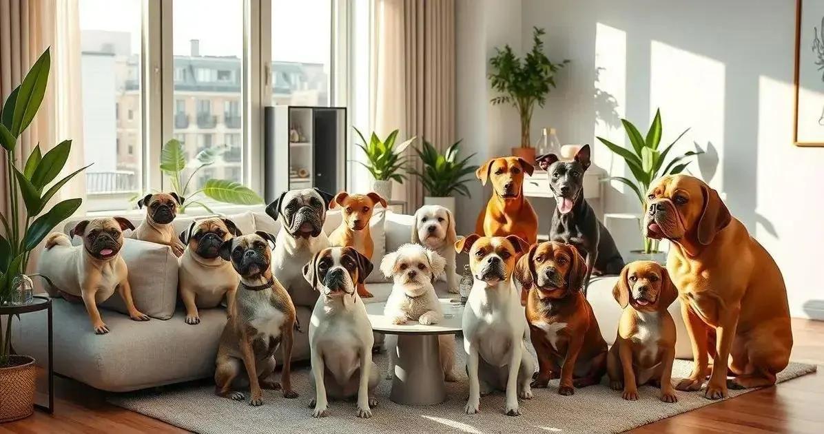 melhores raças de cachorro para apartamento