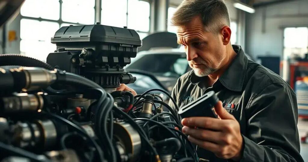 motor falhando