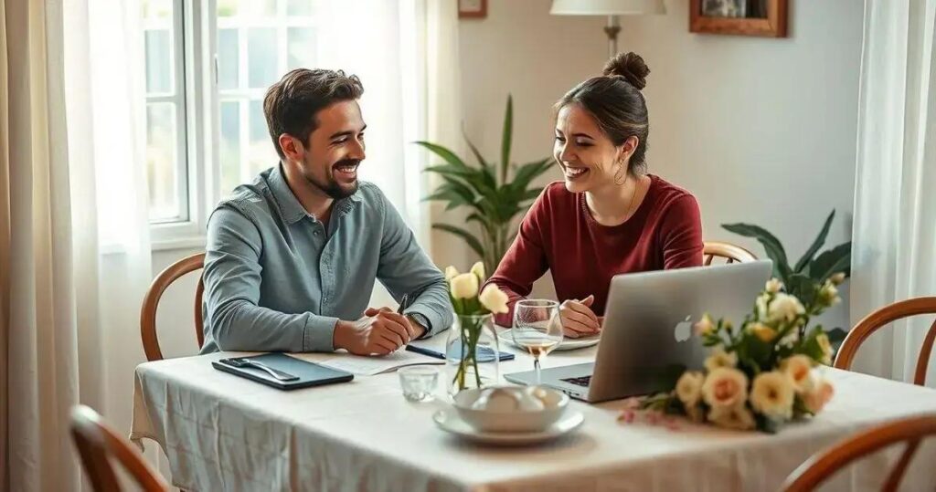 orçamento para recém-casados