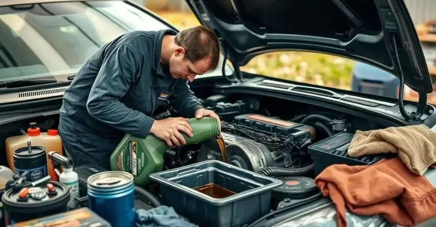 Troca de Óleo do Motor Guia Completo Para Iniciantes Troca de Óleo do Motor Guia Completo Para Iniciantes