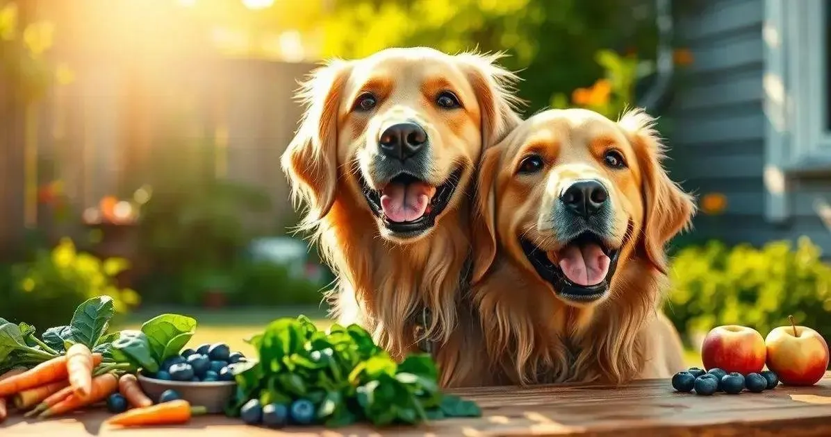 alimentação natural para cães com alergia