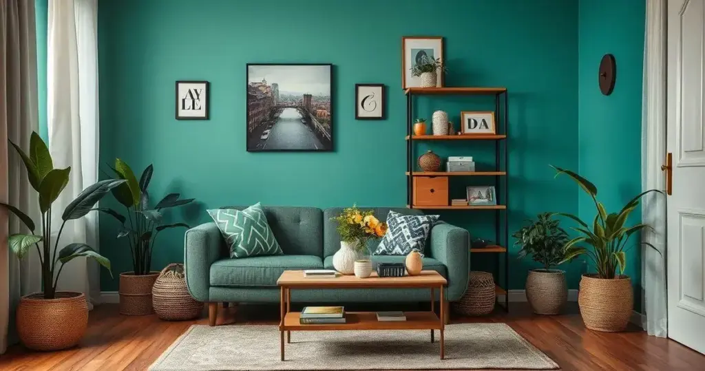 como decorar sala pequena gastando pouco