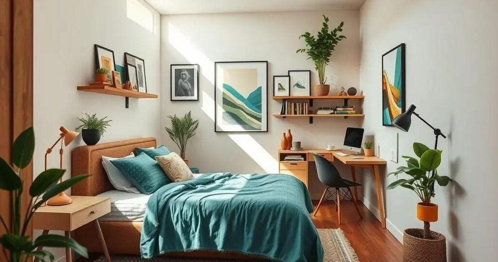 decoração de quarto pequeno