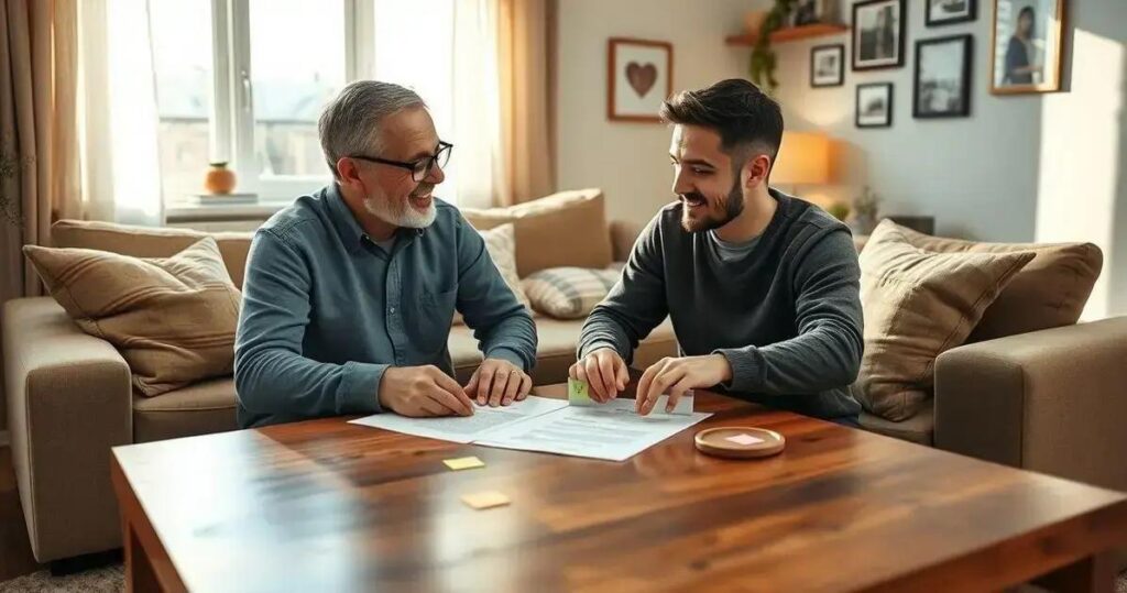 empréstimo entre familiares