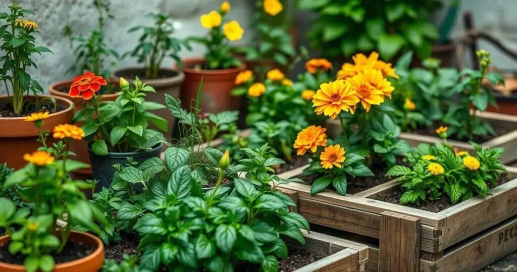 jardim barato e simples